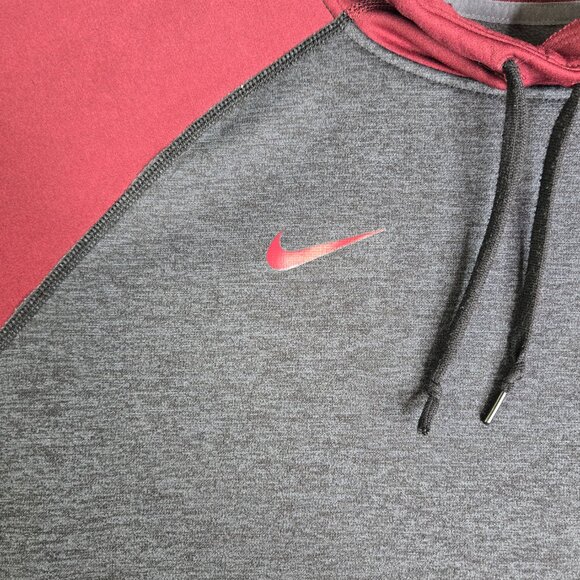 Nike Therma Fit Hoodie XXL Montana Griz Athletic Pullover Sweatshirt Grizzlies - Picture 4 of 7